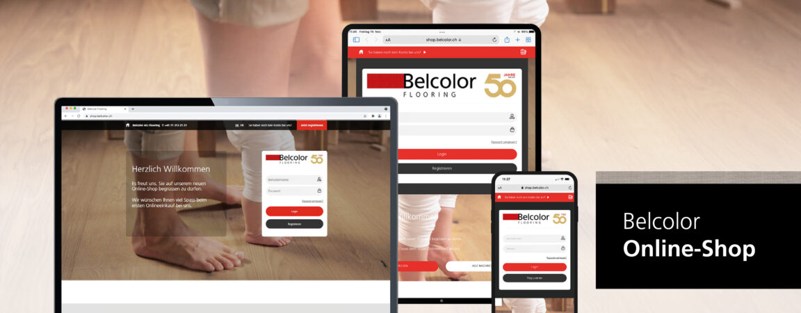 Rapide, simple, numérique! – la nouvelle boutique en ligne de Belcolor pour nos revendeurs!